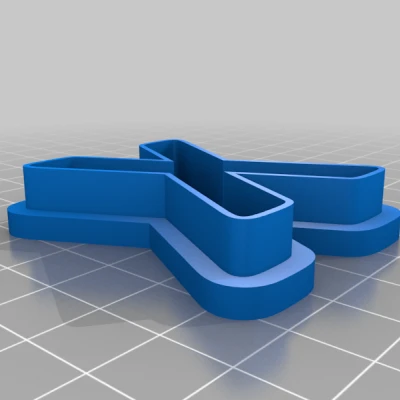 Bộ khuôn cắt bánh quy chữ cái Alphabet