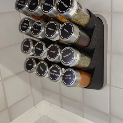 Giá treo tường tháo rời cho hũ gia vị Ikea ÖRTFYLLD