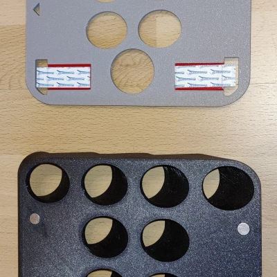 Giá treo tường tháo rời cho hũ gia vị Ikea ÖRTFYLLD