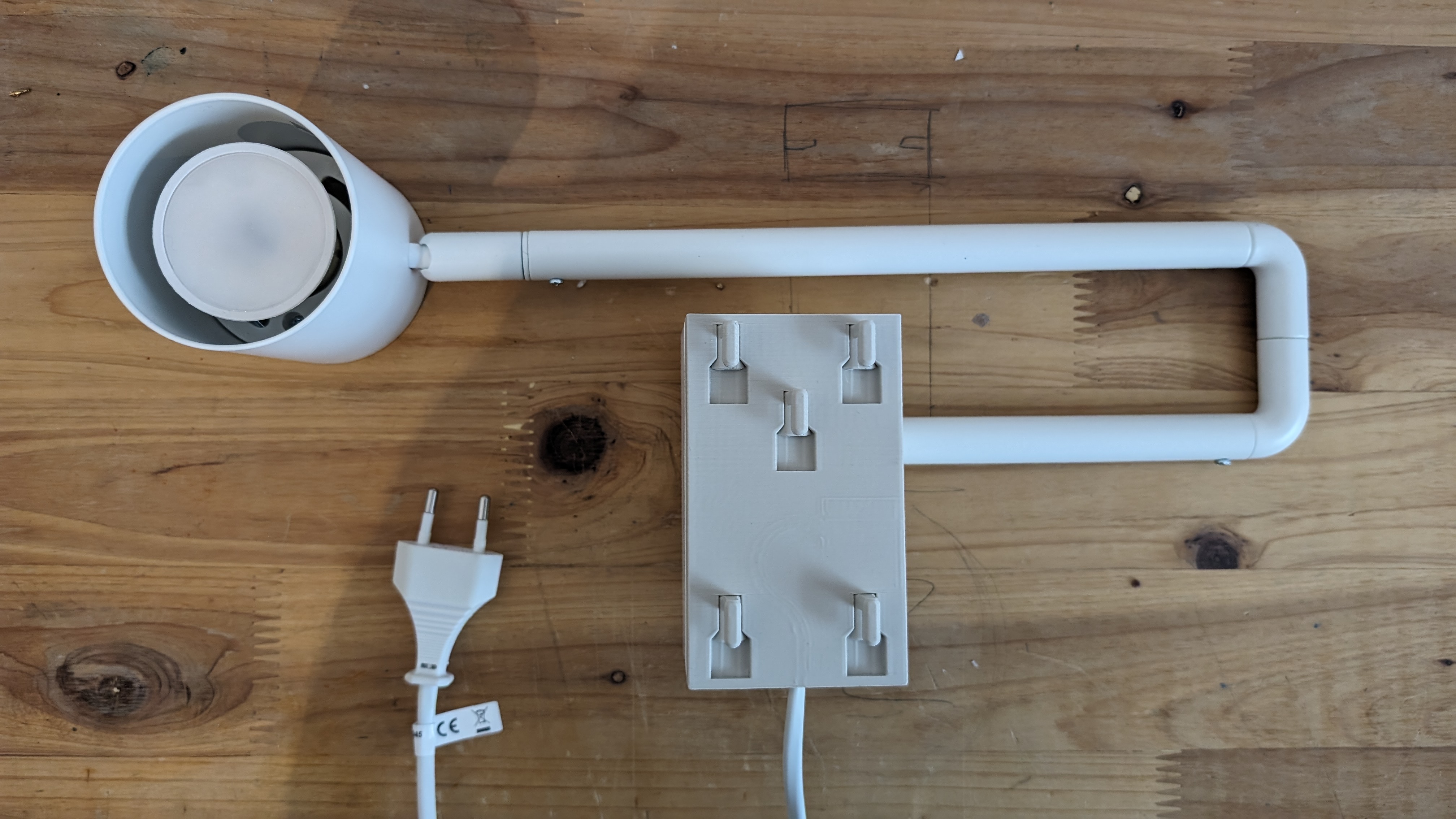 Bộ Adapter Đèn Tường IKEA NYMÅNE Cho SKÅDIS