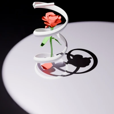 Hoa Tình Yêu Flower4Love In 3D