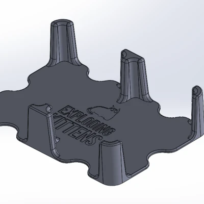 Khay Đựng Bài / Hộp Chia Bài Cho Exploding Kittens