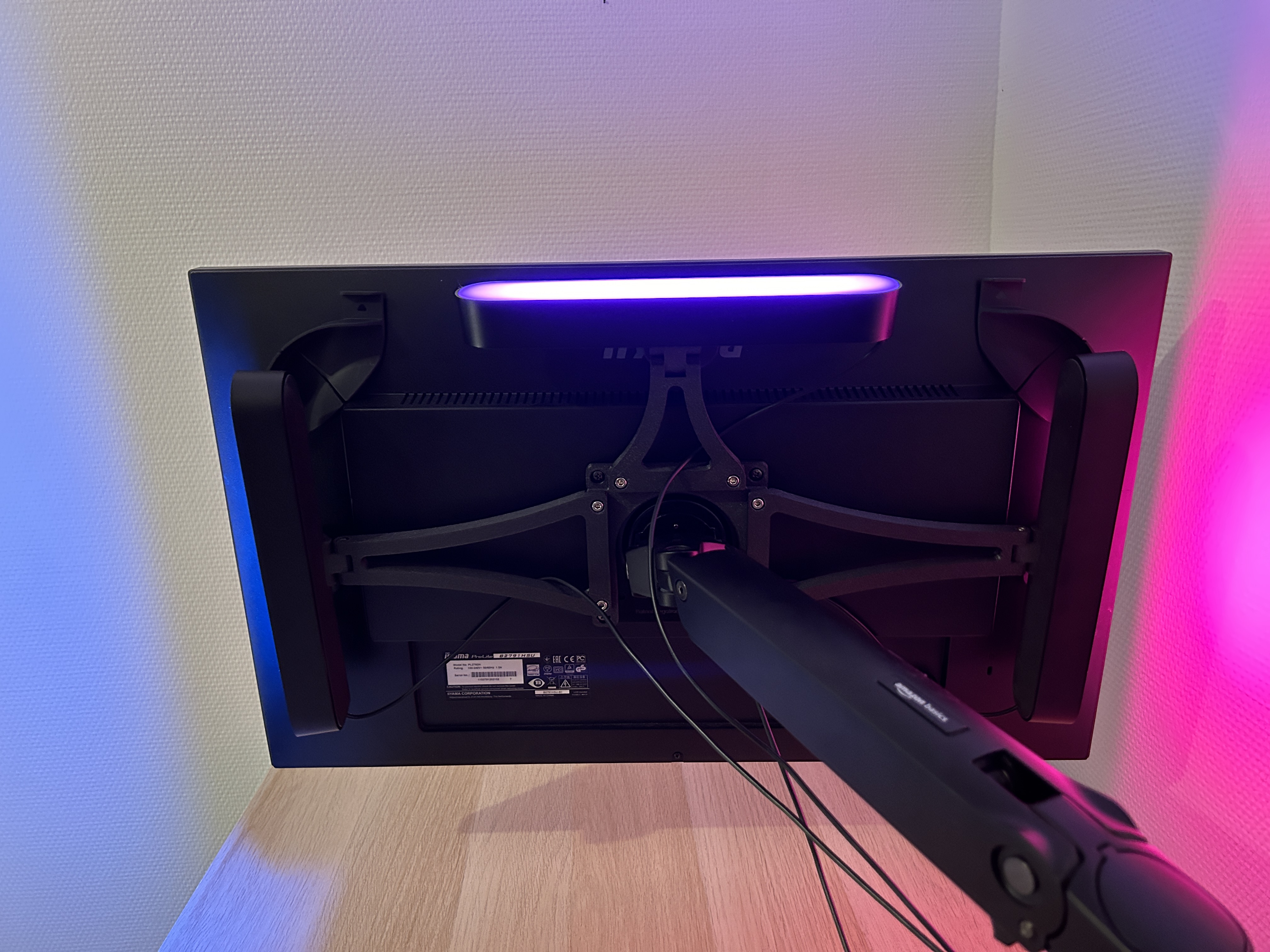 Giá đỡ VESA điều chỉnh cho Philips Hue Play (Tùy chỉnh)