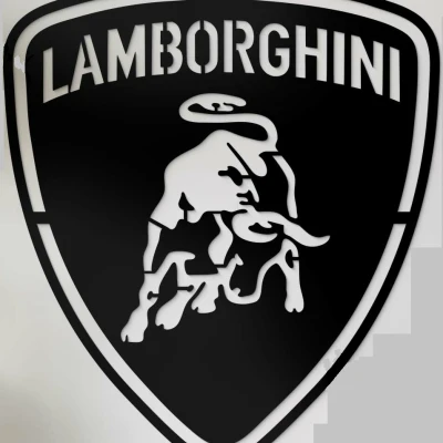 Khuôn xăm hình cà phê Lamborghini