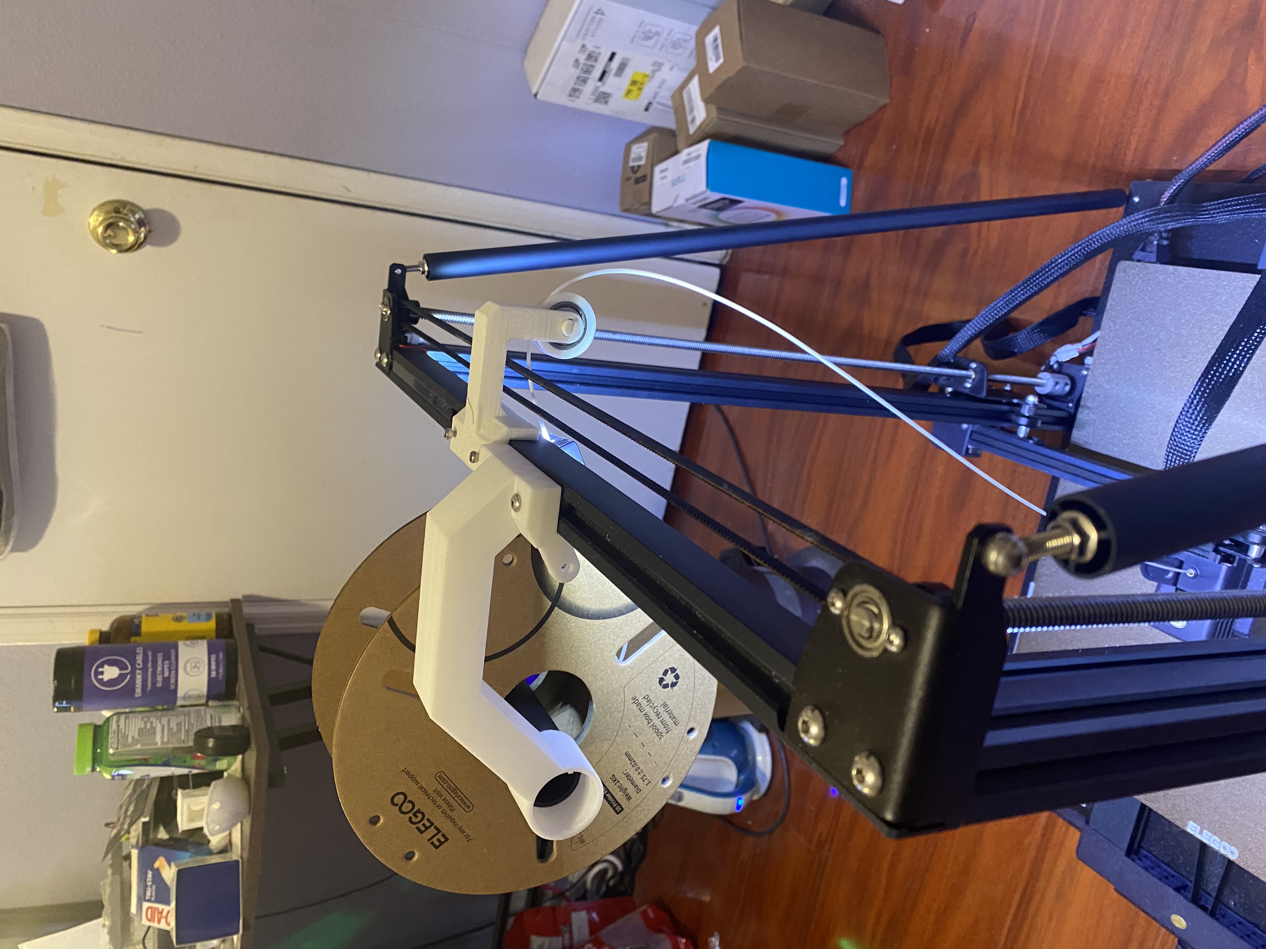 Giá Đỡ Cuộn Dây Elegoo Neptune 3 Max Dưới Gầm Bàn