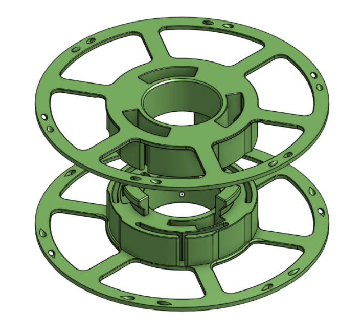 Cuộn Lõi Masterspool Kiểu Khớp Nối Răng Răng