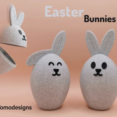 Thỏ Phục Sinh - Những Quả Trứng Mặt Thỏ Dễ Thương