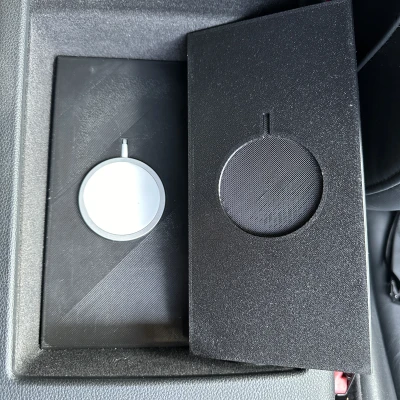 Khay Đựng Đồ Hộp Tỳ Tay Audi A6 Cho Đế MagSafe