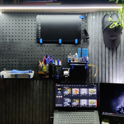 Móc Treo và Giá Đựng Đồ Dùng cho Pegboard