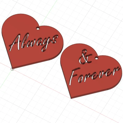 Bông Tai Trái Tim - "Luôn Luôn & Mãi Mãi"