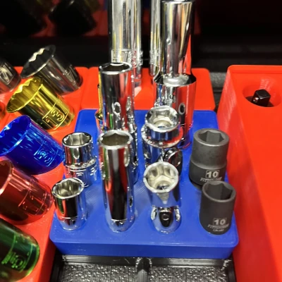 Kệ Đựng Đầu Tuýp Bugi Harbor Freight Gridfinity