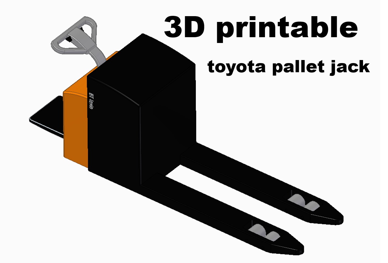 Xe nâng pallet điện Toyota BT Levio tỷ lệ 1/10