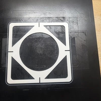 Khuôn đèn LED cho thạch cao hoặc tấm xi măng, kích thước 15,5 x 15,5