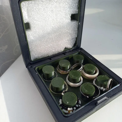 Khay Lót Hộp Đá Quý (Tổ chức Nhẫn)