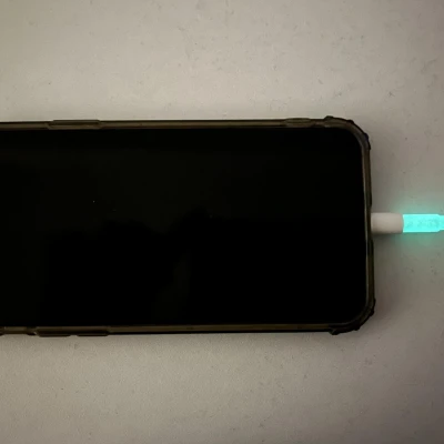 Đầu Bảo Vệ Cáp Sạc iPhone Lightning Phát Quang Trong Đêm