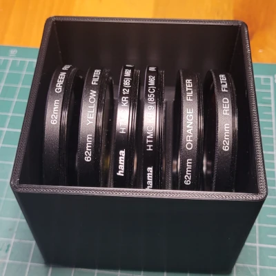 Hộp #gridfinity Đơn Giản Cho Kính Lọc Ảnh 62mm