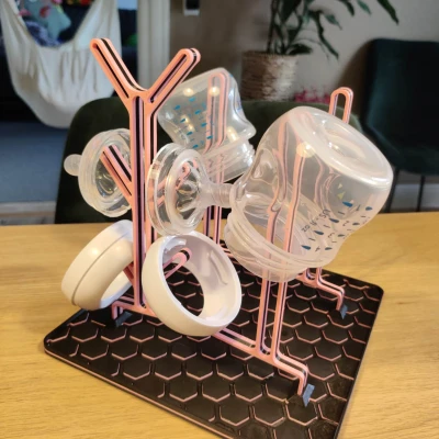 Giá phơi bình sữa em bé