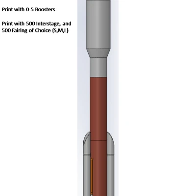 Mô hình Atlas V - Tỉ lệ 1:100 - ULA
