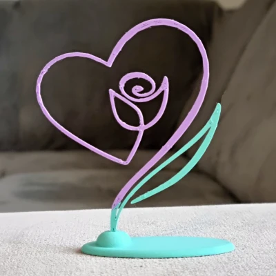 Trái Tim Hoa Hồng Valentine