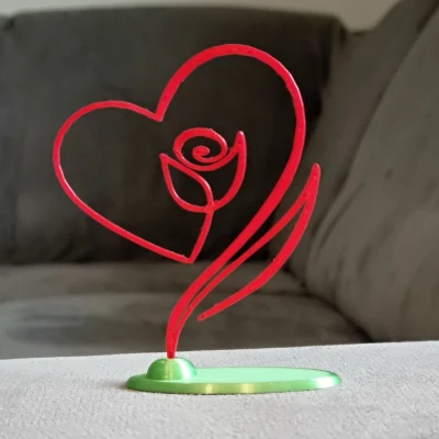 Trái Tim Hoa Hồng Valentine