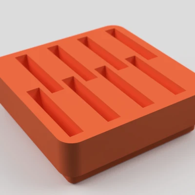 Hộp Gridfinity đựng pin CR2032