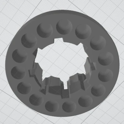 Mặt Bích Phanh Bánh Sau Xe Đẩy ABC Samba 4