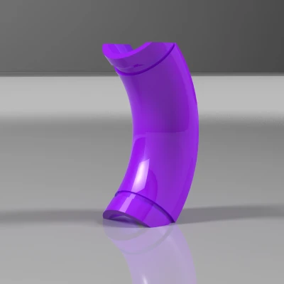 Ống Silicon Mềm Uốn Cong 45 Độ