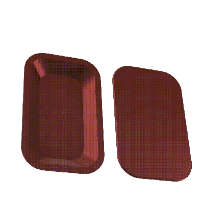 Khay cuốn/ Bát có nắp nam châm