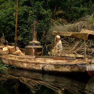 Mô Hình Thuyền The African Queen