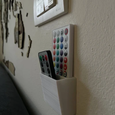 Giá treo remote dán tường