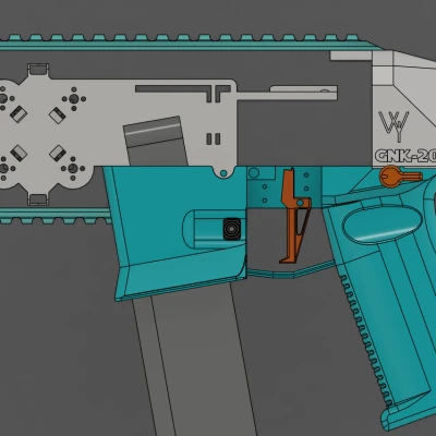 GNK-200 Nút Bấm Nạp Đạn (V1.5) + Phiên bản Công Tắc Xoay