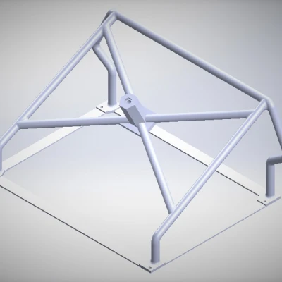 Cây Lăn Chống Lật Cho Xe TRX-4 Land Rover Defender " Pickup "