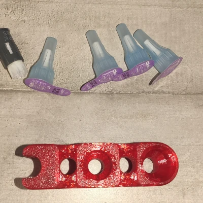 Hộp đựng kim ClickFine x4 + Ống Fastclix x1