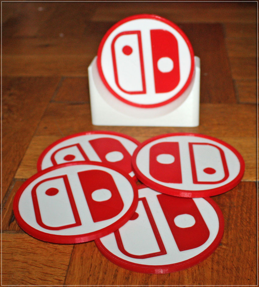 Miếng lót ly Nintendo Switch