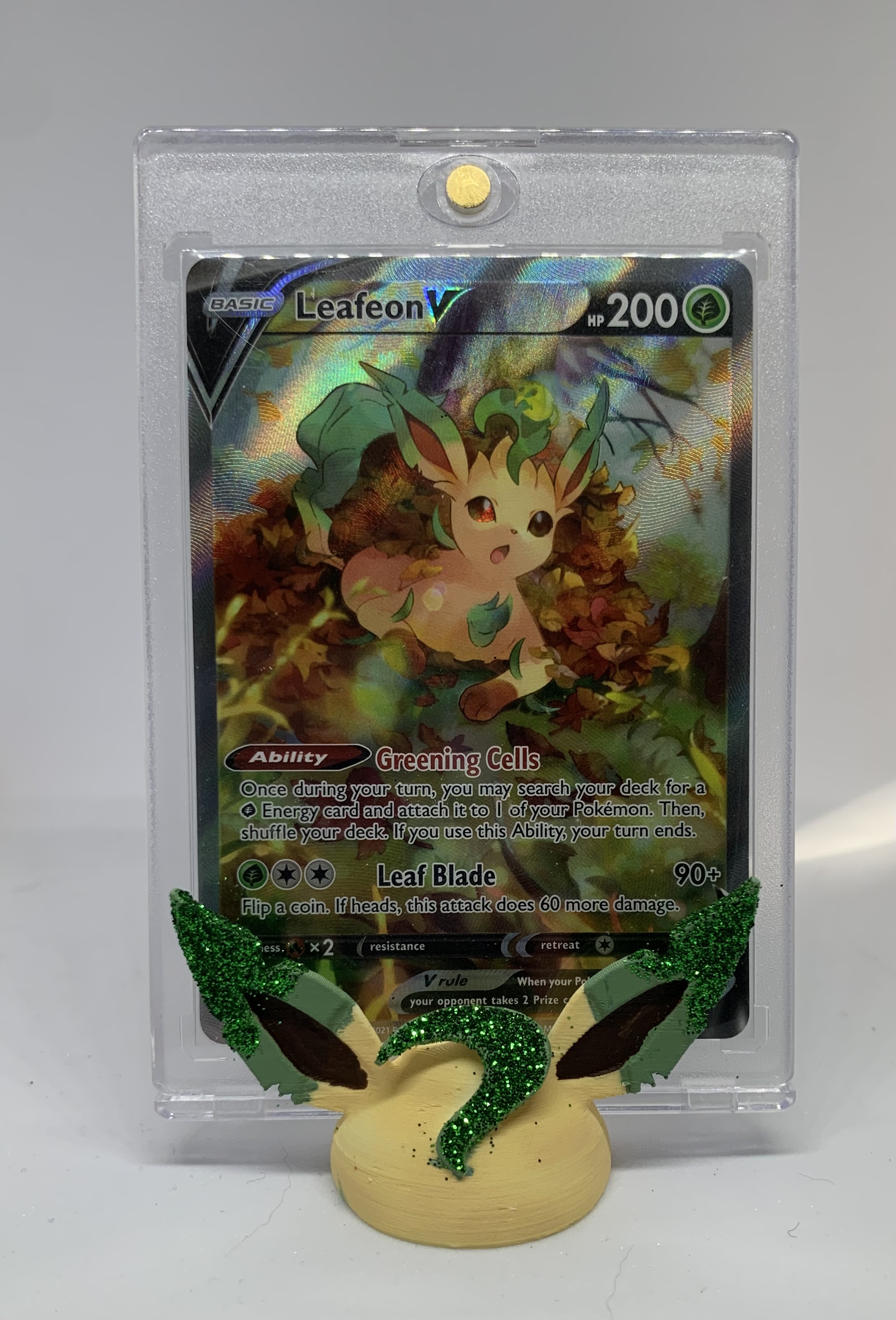 Chân Đế Card Pokemon Leafeon (Cần Hỗ Trợ)