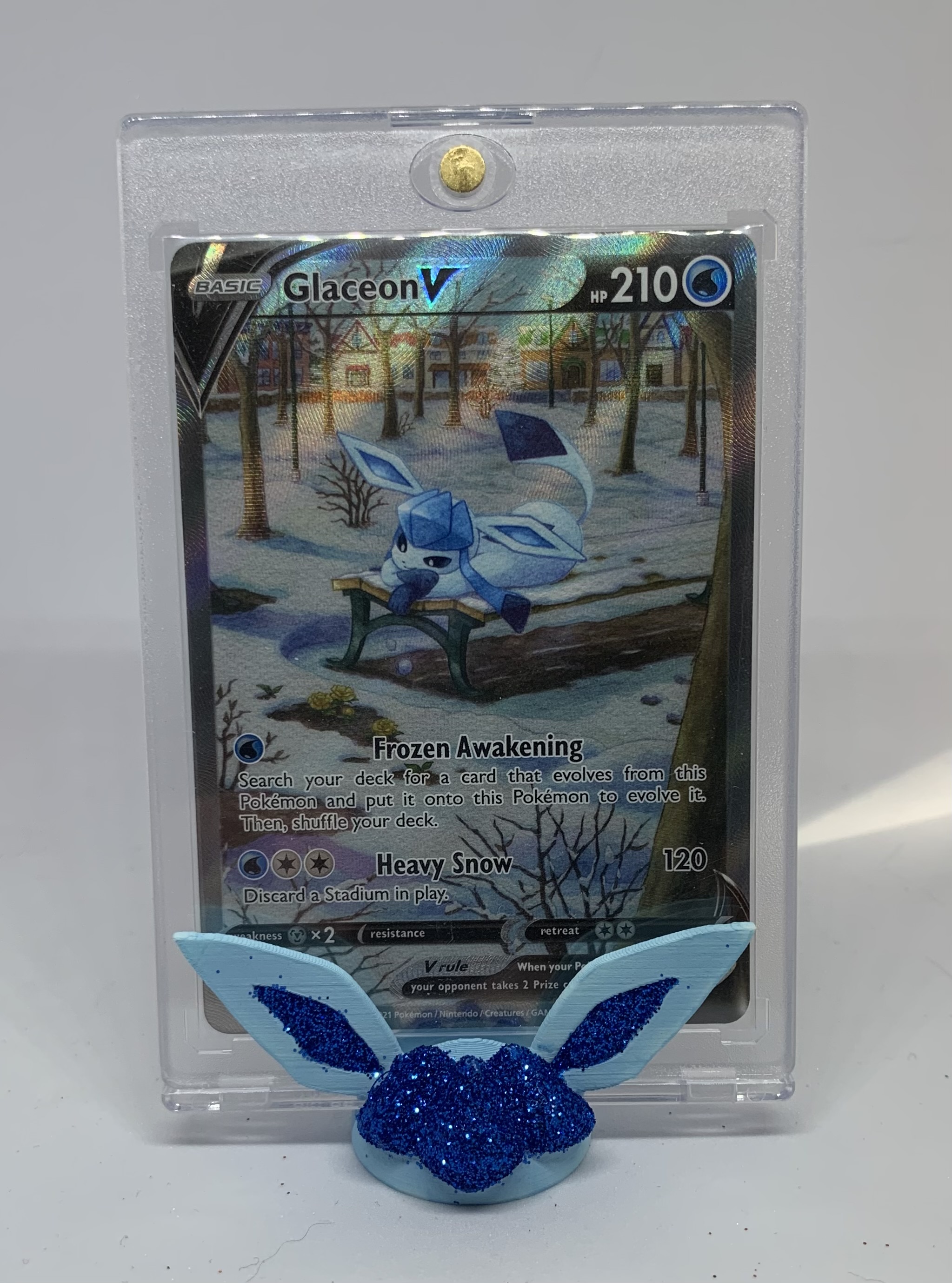 Chân Đế Thẻ Bài Pokemon Glaceon (Cần Hỗ Trợ)