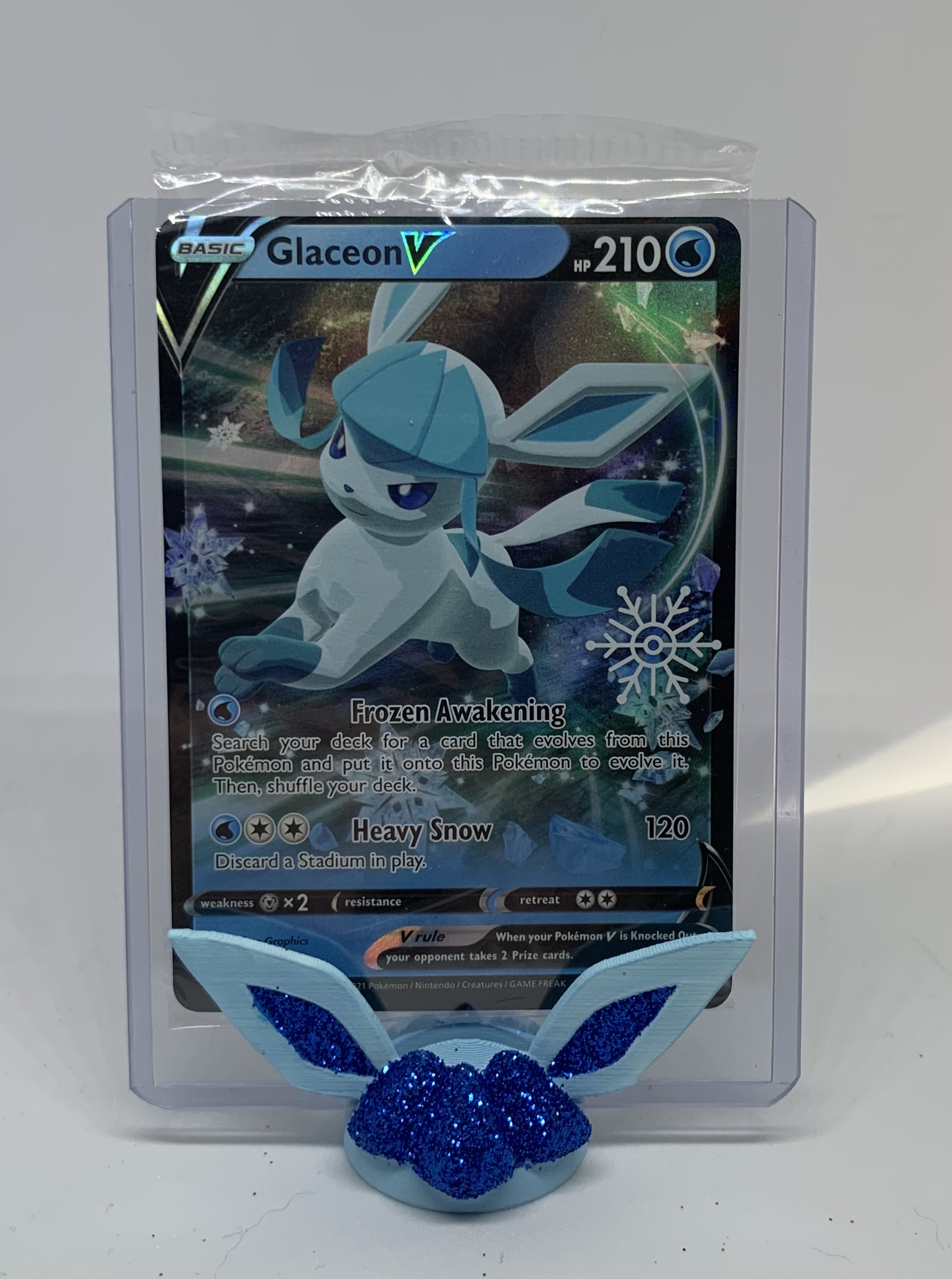 Chân Đế Thẻ Bài Pokemon Glaceon (Cần Hỗ Trợ)