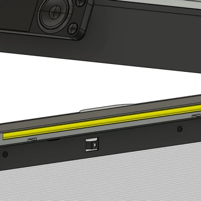 Làm sáng BambuLab P1P (LED COB USB 5V, Rơ-le, JST GH 1.25, Bambu Lab)