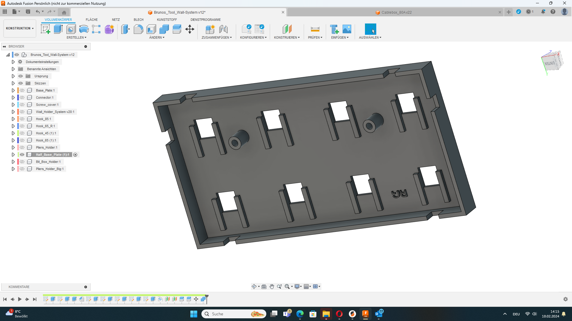 Module kích thước nửa cho Hệ thống Lưu trữ Dụng cụ (Brunos)