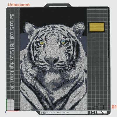 Mô Hình Hueforge - Hổ Trắng V2