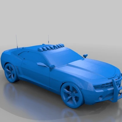 Mô hình 3D Camaro