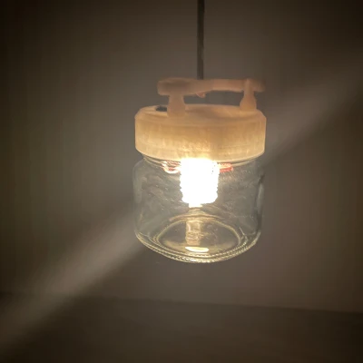 Đèn Lồng Hũ Treo Kiểu Xoắn Ốc