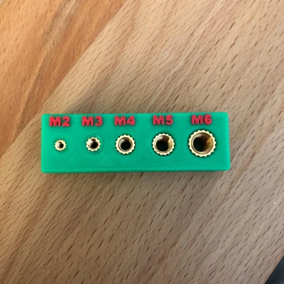 Mô Hình Trưng Bày Ốc Ren (Threaded Insert Display)