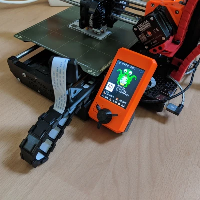 Giá Đỡ Camera Prusa Mini Có Dây Xích Cáp