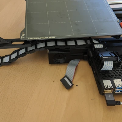 Giá Đỡ Camera Prusa Mini Có Dây Xích Cáp