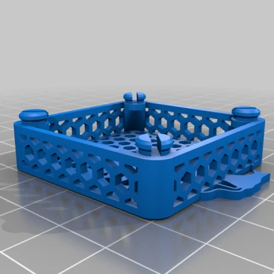 Ống che quạt 40mm hình lục giác/vỉ nướng có Rồng Ender