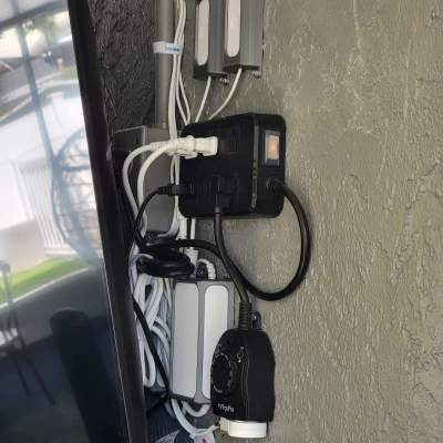 Đế Gắn Nguồn và Bộ Điều Khiển Cho Đèn LED Govee RGBIC Ngoài Trời Vĩnh Cửu H705A H705B H705C