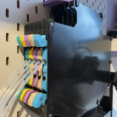 Treo bộ đệm MMU3 lên vách Skadis