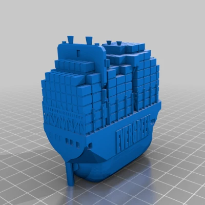 Mô hình Tắc nghẽn Kênh đào Suez 2021 Rev4_Chibi