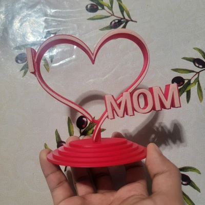 Chân Đế "Chúc Mừng Ngày Valentine Mẹ Yêu"